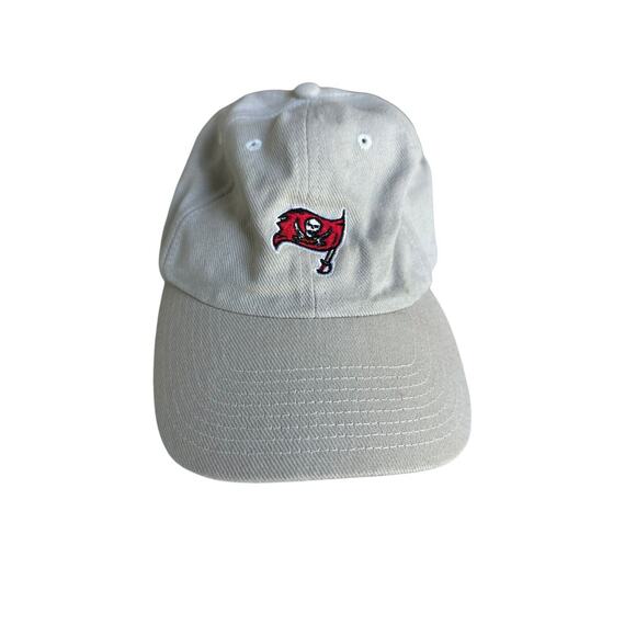 Tampa Bay Buccaneers Hat Adult NFL Tan Adjustable Cap Hat Strap Back Hat Tan - Picture 1 of 8